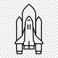 shuttle, space, shuttle program, Space Shuttle icon svg