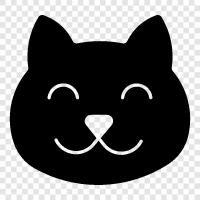 Siamese, Moggy, house cat, feline icon svg