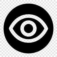 sight, eye, eyeball, retina icon svg