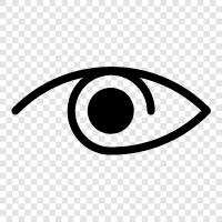 Sight, Vision, Eyesight, Eyes icon svg