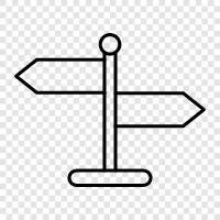 Sign Posts, Signage, Sign, Display icon svg