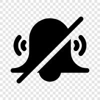 Silent, Noise, Mute, Noise Cancelling icon svg