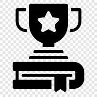 silver, award, trophy case, silver trophy icon svg