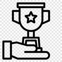 silver, medals, awards, commendation icon svg