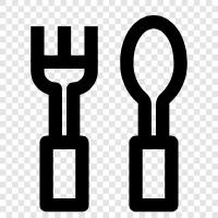 silverware, utensils, eating, dining icon svg