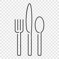 silverware sets, silverware for sale, silverware sets for sale, Silverware icon svg