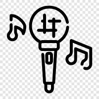 singing, music, party, fun icon svg