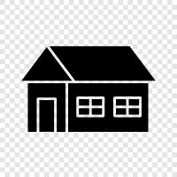 single family, family home, real estate, home buying icon svg