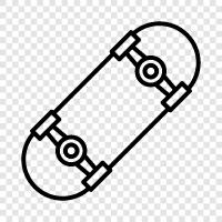 skate, skateboarding, skatepark, tricks icon svg