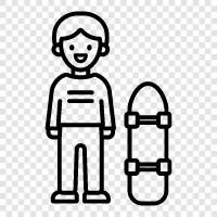 skateboarding, skateparks, skateboarding gear, skateboarding tricks icon svg