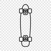 Skateboarding, Skateboarding Tricks, Skateboarding Ausrüstung, Skateboarding Park symbol