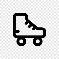 skating shoes for women, skating shoes for men, ice skating shoes, inline icon svg