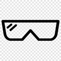 ski goggles, snow goggles, sun glasses, eyeglasses icon svg