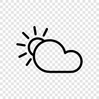 sky, weather, forecast, clouds icon svg