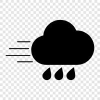 sky, clouds, weather, precipitation icon svg