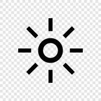 sky, day, sunbeam, sunrise icon svg