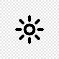 sky, day, sunbeam, orb icon svg