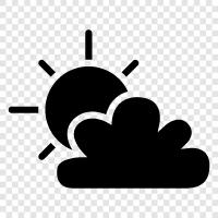 sky, overcast, rain, weather icon svg