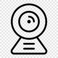 Skype, videoconferencing, teleconference, video chat icon svg