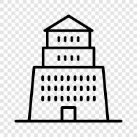 skyscraper, construction, engineering, architects icon svg