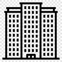 skyscraper, building, construction, engineering icon svg