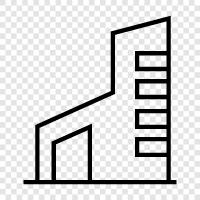 skyscraper, building, construction, engineering icon svg