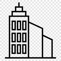 skyscraper, building, construction, engineering icon svg