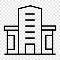 skyscraper, architecture, construction, engineering icon svg