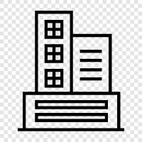 skyscraper, height, building, Tower icon svg