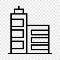 skyscraper, highrise, building, construction icon svg