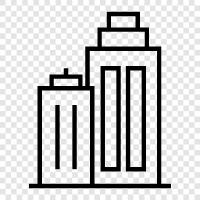 skyscraper, building, construction, engineering icon svg