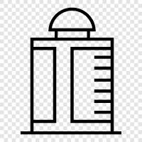 skyscraper, high rise, building, construction icon svg