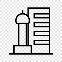 skyscraper, highrise, building, construction icon svg