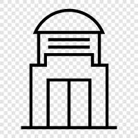 skyscraper, highrise, office building, construction icon svg