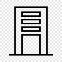 skyscraper, construction, building, engineering icon svg