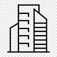 skyscraper, building, construction, architecture icon svg