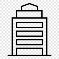 skyscraper, building, construction, engineering icon svg