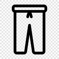 slacks, jeans, sweatpants, cargo pants icon svg