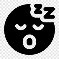 sleep, slumber, rest, fatigue icon svg