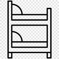 sleep, bedroom, bedtime, bedroom furniture icon svg