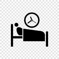 Schlafen, Ausruhen symbol