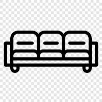 sleeper, couches, loveseat, sectional icon svg