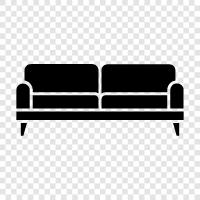 sleeper, couch, furniture, sets icon svg