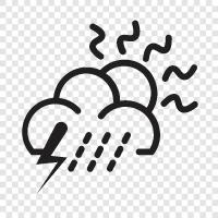 sleet, storm, weather, snow icon svg