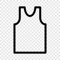 sleeveless shirt, shirt without sleeves, shirt without a shoulder, shirt icon svg