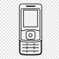 Slide, Cellphone, Cell, Wireless icon svg