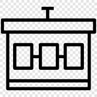 Dias, Diashow, Powerpoint, Geschäftspräsentation symbol