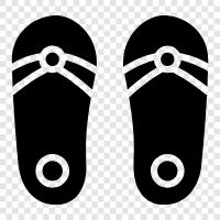 slipper, slippers icon svg