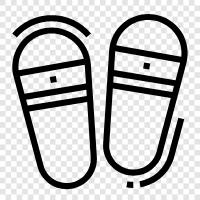 slipper, slippers icon svg