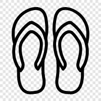 slippers, slipper socks, slipper shoes, slipper robe icon svg